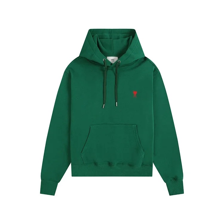Sweatshirt autumn and long-sleeved hooded unisex small love flat embroidered hoodie