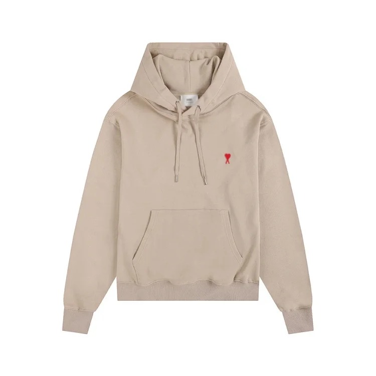 Sweatshirt autumn and long-sleeved hooded unisex small love flat embroidered hoodie