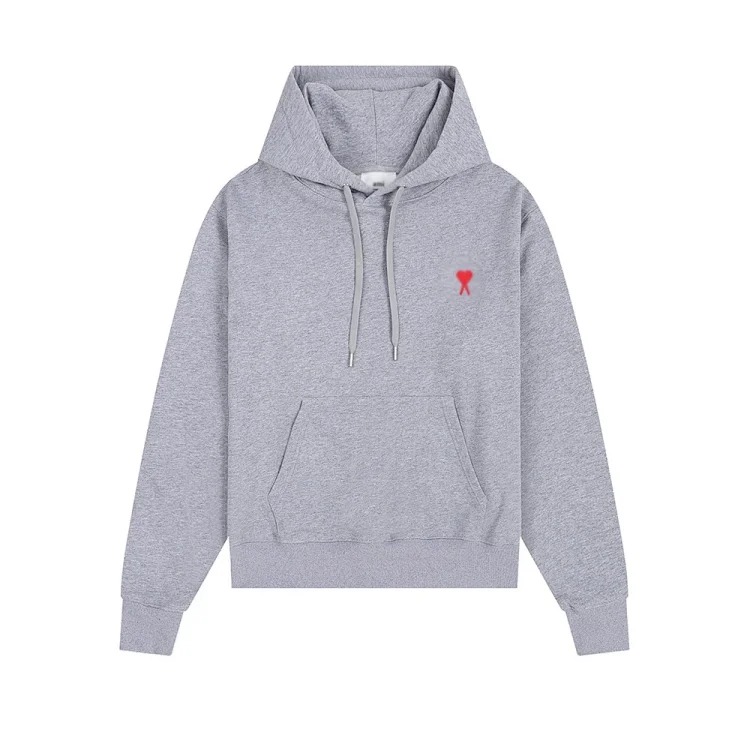 Sweatshirt autumn and long-sleeved hooded unisex small love flat embroidered hoodie