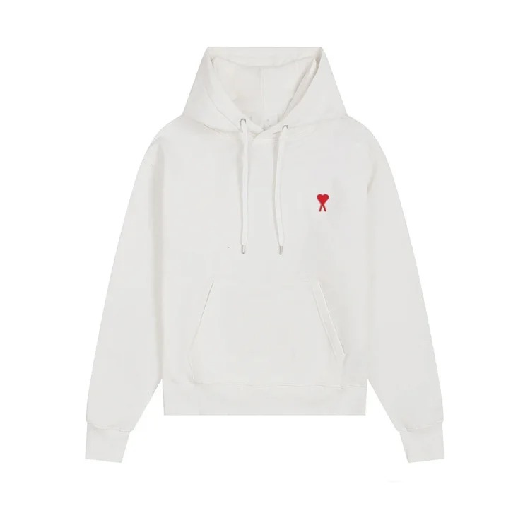 Sweatshirt autumn and long-sleeved hooded unisex small love flat embroidered hoodie