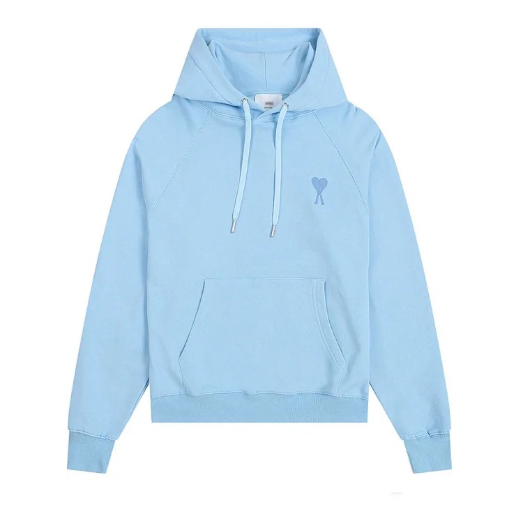 Sweatshirt autumn and long-sleeved hooded unisex small love flat embroidered hoodie