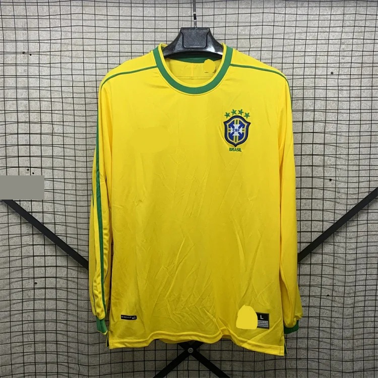 Retro national team series 06 Brazil 04 Portugal France Argentina Germany home and away short-sleeved and long-sleeved