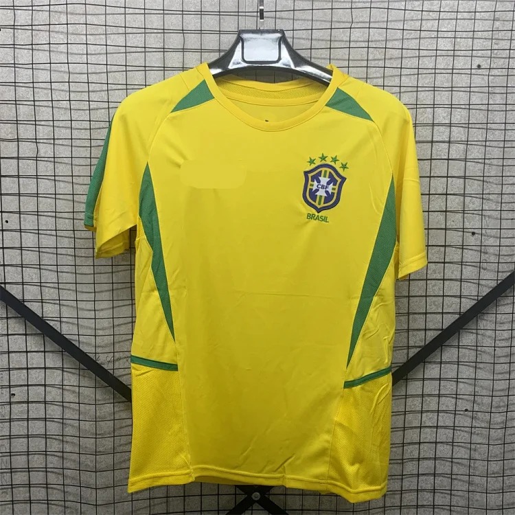 Retro national team series 06 Brazil 04 Portugal France Argentina Germany home and away short-sleeved and long-sleeved