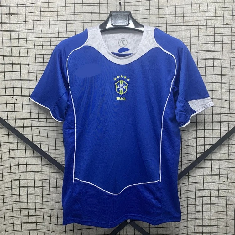 Retro national team series 06 Brazil 04 Portugal France Argentina Germany home and away short-sleeved and long-sleeved