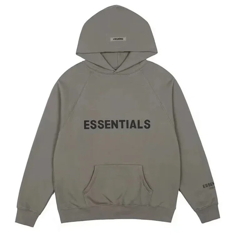 Trendy brand hooded sweatshirt plus velvet spring and autumn couple's coat