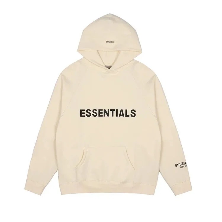 Trendy brand hooded sweatshirt plus velvet spring and autumn couple's coat