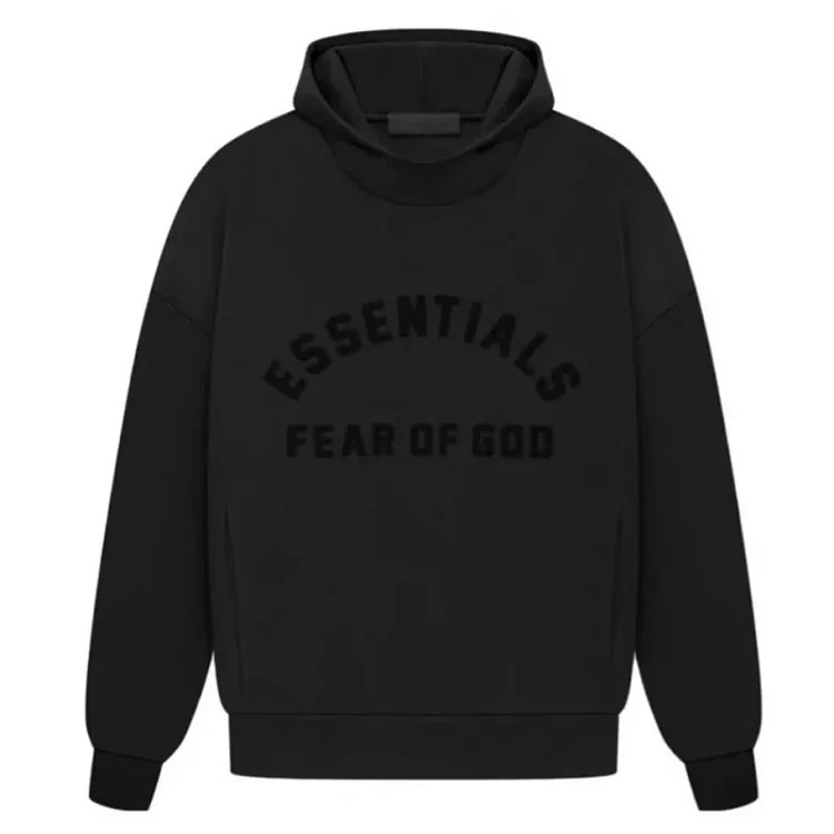 Trendy brand hooded sweatshirt plus velvet spring and autumn couple's coat