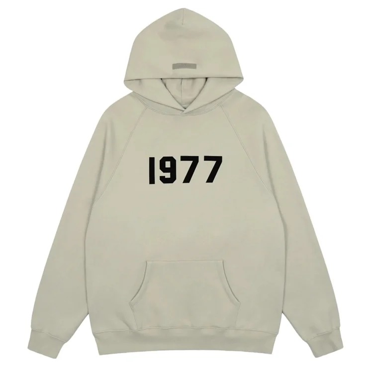 Trendy brand hooded sweatshirt plus velvet spring and autumn couple's coat