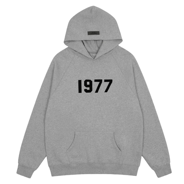 Trendy brand hooded sweatshirt plus velvet spring and autumn couple's coat