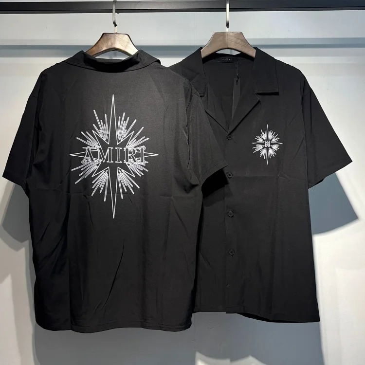 Printed Street Loose Polo Shirt Women's Short Sleeve Men's T-Shirt Rice image 10