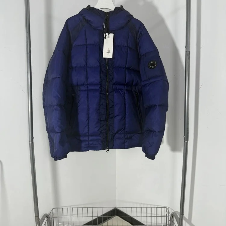 CP cotton jacket, autumn and winter cotton coat, thickened warm hooded top