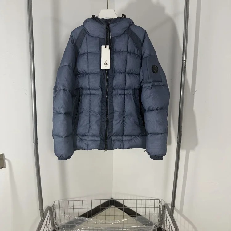 CP cotton jacket, autumn and winter cotton coat, thickened warm hooded top