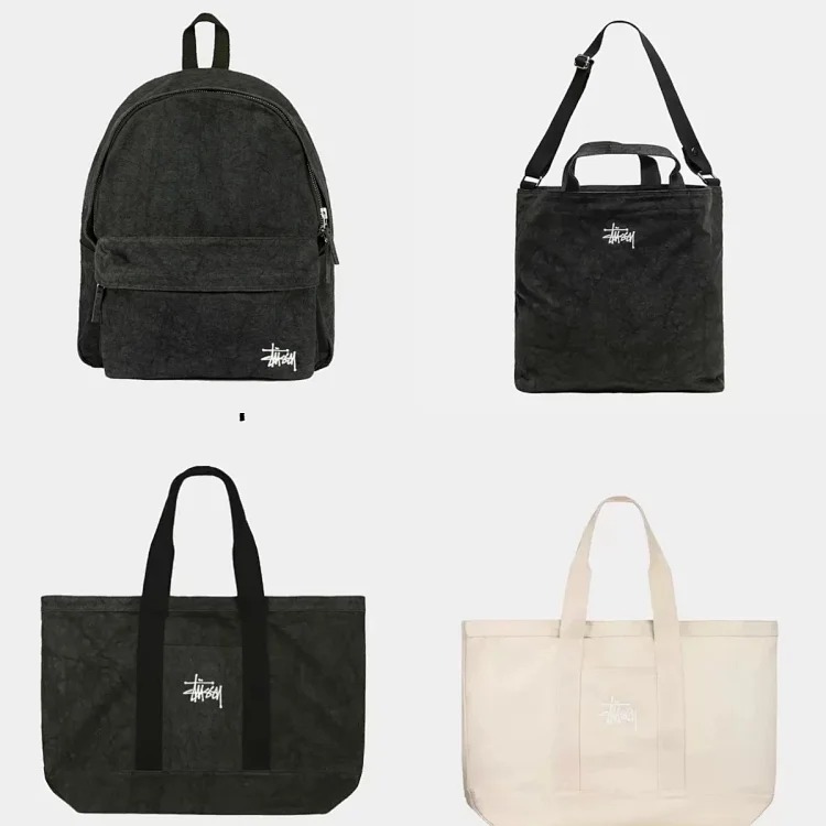 Camouflage needle-punched workwear series classic embroidered canvas backpack