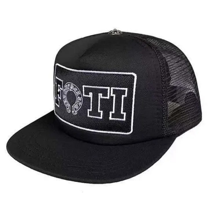 CH hat Sanskrit embroidered peaked cap couple style