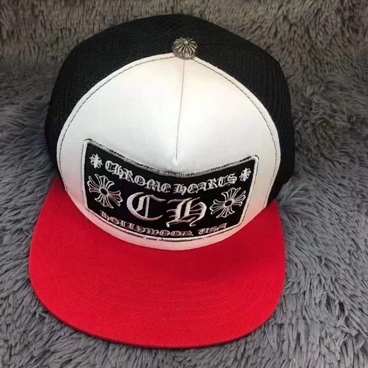 CH hat Sanskrit embroidered peaked cap couple style