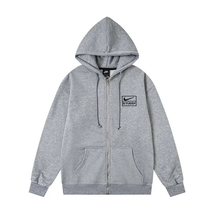 Co-branded embroidered Ouyang Nana same style Stu co-branded sweatshirt casual trousers and jeans