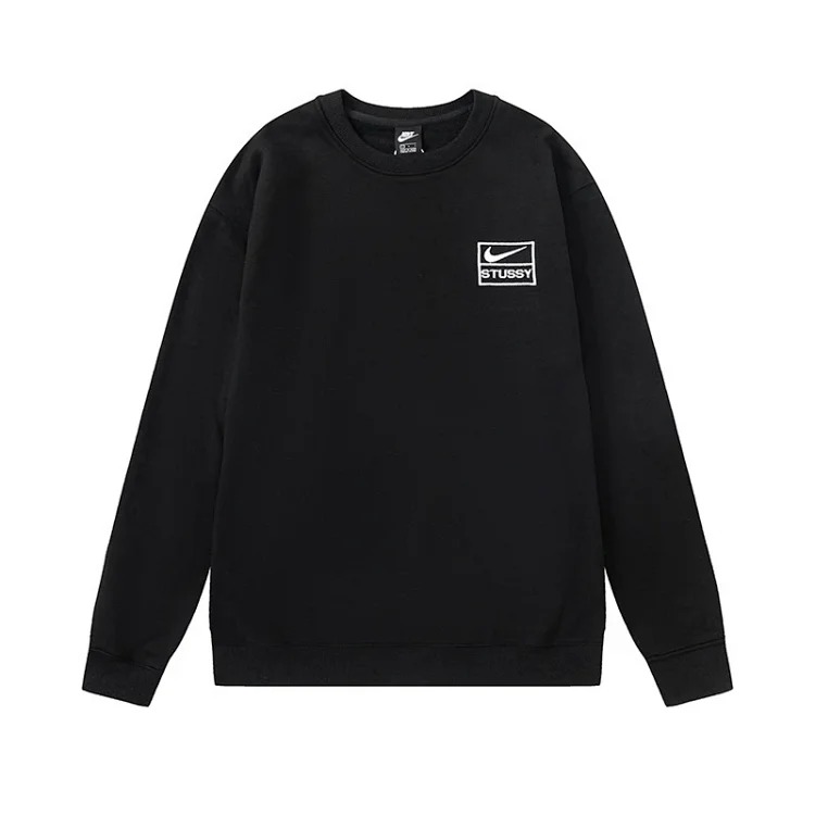 Co-branded embroidered Ouyang Nana same style Stu co-branded sweatshirt casual trousers and jeans