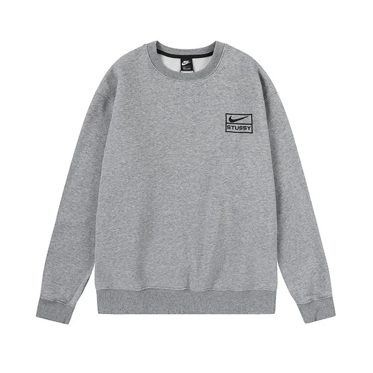 Co-branded embroidered Ouyang Nana same style Stu co-branded sweatshirt casual trousers and jeans