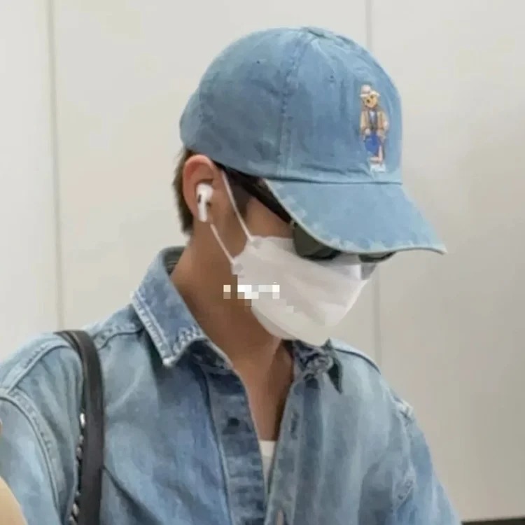 Men's and women's denim baseball cap casual all-match peaked cap