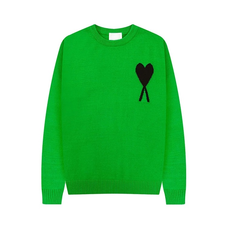Love sweater for men and women striped youth heart casual pullover