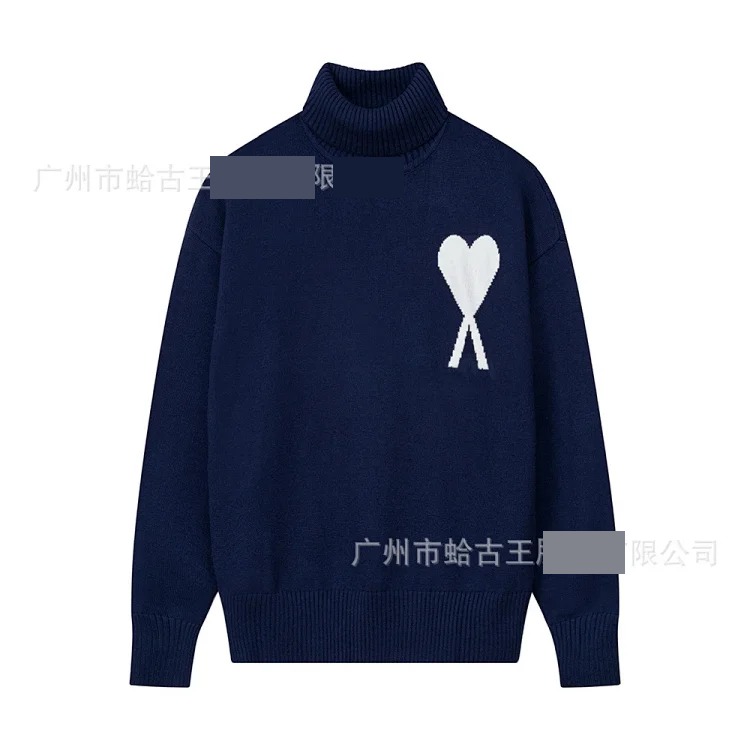 Love sweater for men and women striped youth heart casual pullover