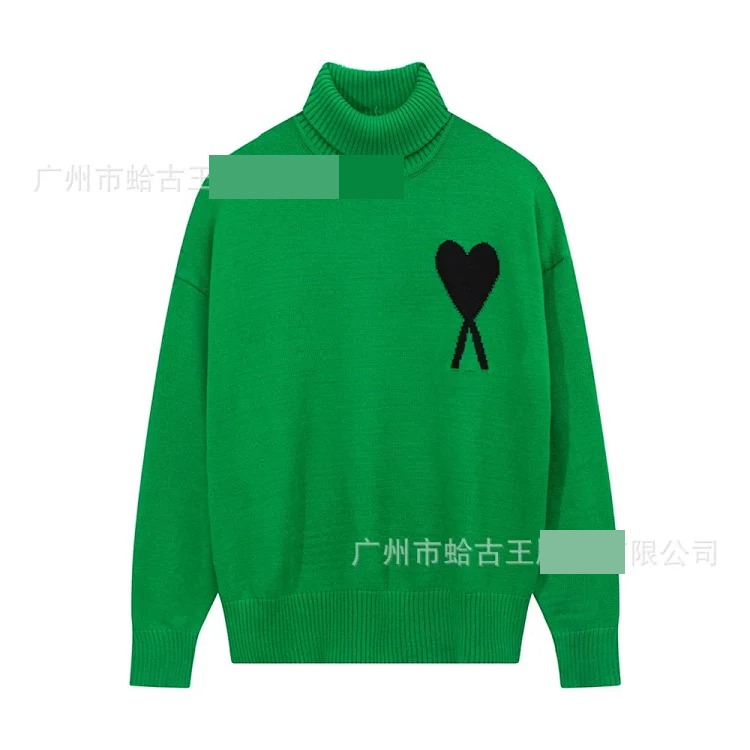 Love sweater for men and women striped youth heart casual pullover
