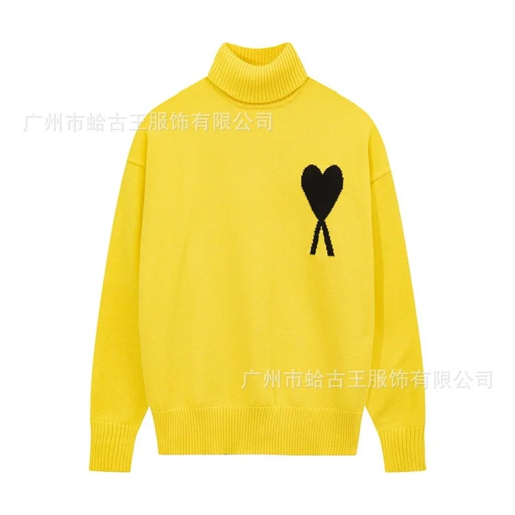 Love sweater for men and women striped youth heart casual pullover
