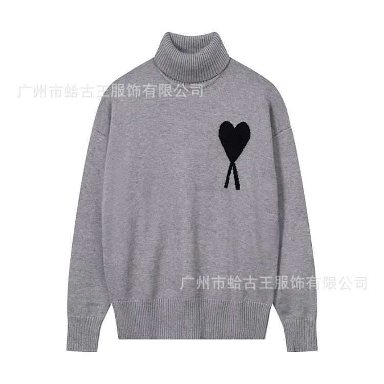 Love sweater for men and women striped youth heart casual pullover