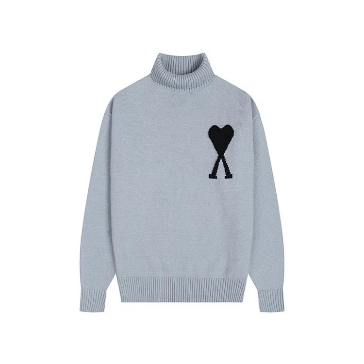 Love sweater for men and women striped youth heart casual pullover