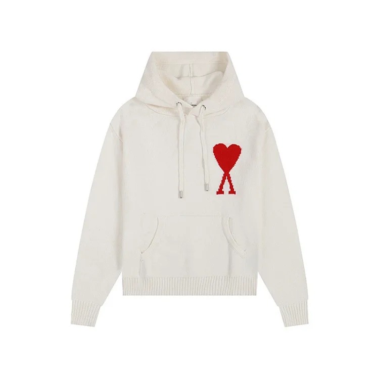 Love sweater for men and women striped youth heart casual pullover
