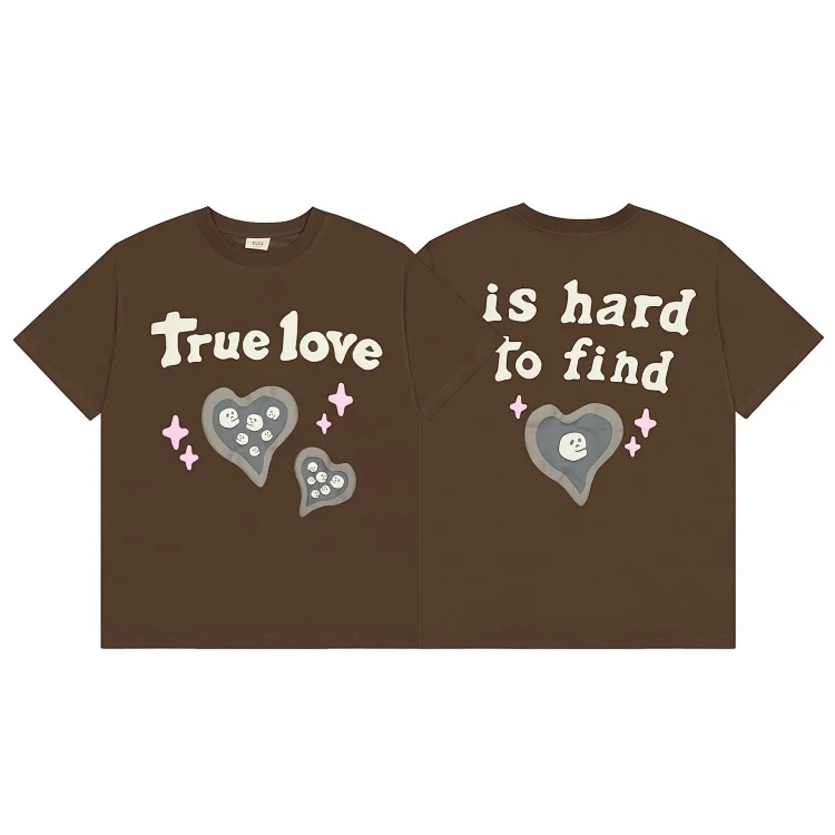 BROKEN PLANET Broken Planet American trendy brand foam couple short-sleeved loose men's and women's versatile T-shirt cross-border