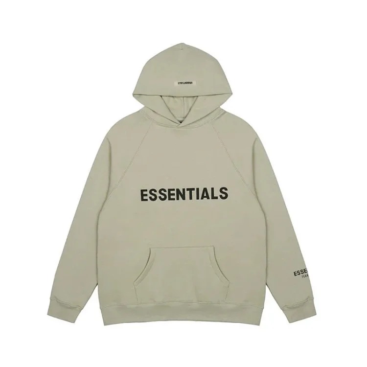 Trendy brand hooded sweatshirt plus velvet spring and autumn couple's coat