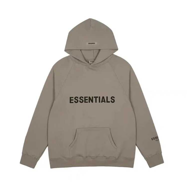Trendy brand hooded sweatshirt plus velvet spring and autumn couple's coat