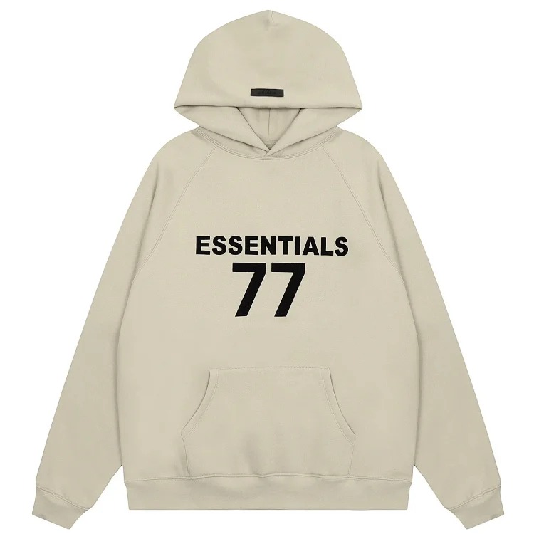 Trendy brand hooded sweatshirt plus velvet spring and autumn couple's coat