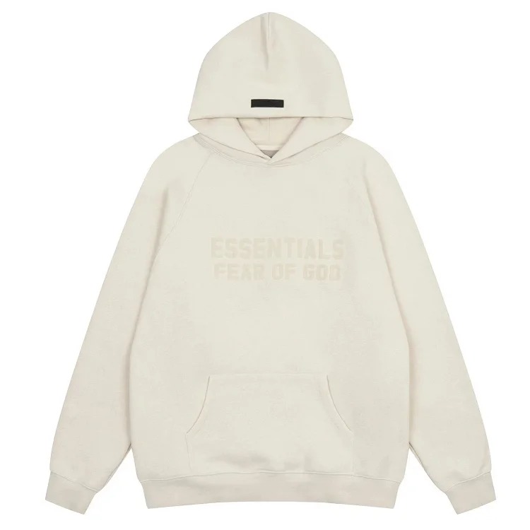 Trendy brand hooded sweatshirt plus velvet spring and autumn couple's coat