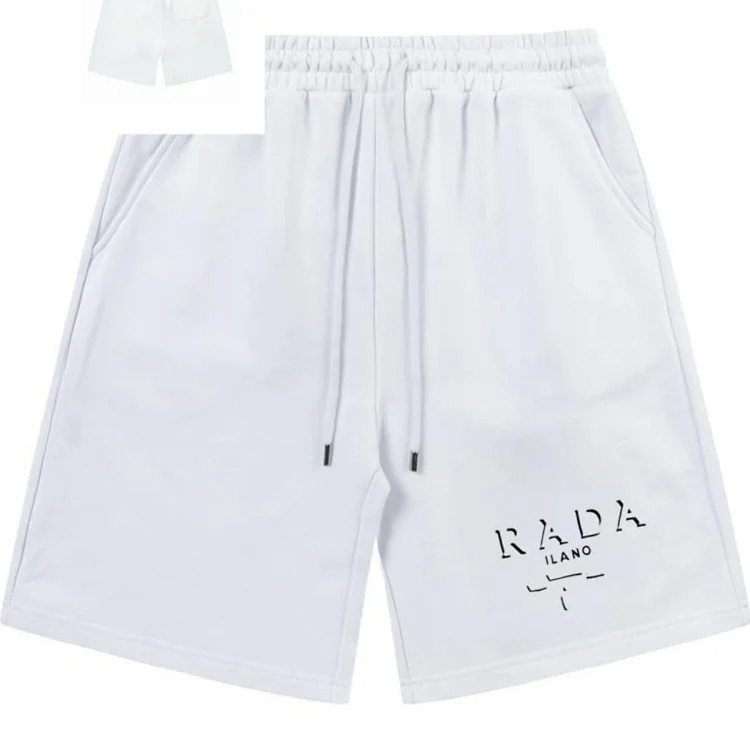 Prada Metal triangle logo series style P short-sleeved T-shirts for men and women