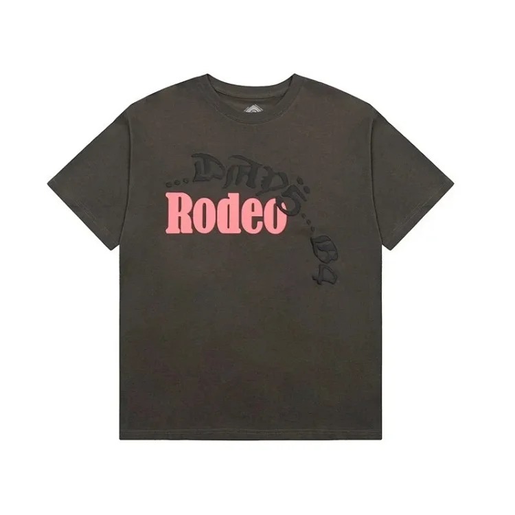 Spider web print summer loose and trendy short-sleeved T-shirt for men and women couples