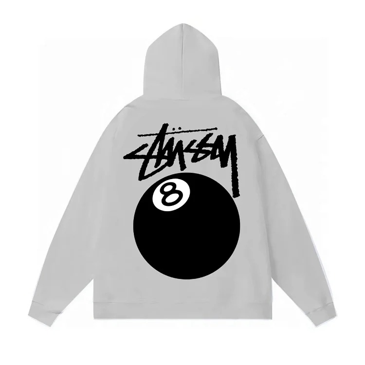 Hooded sweatshirt, loose casual sportswear for men and women, couple coats and hoodies
