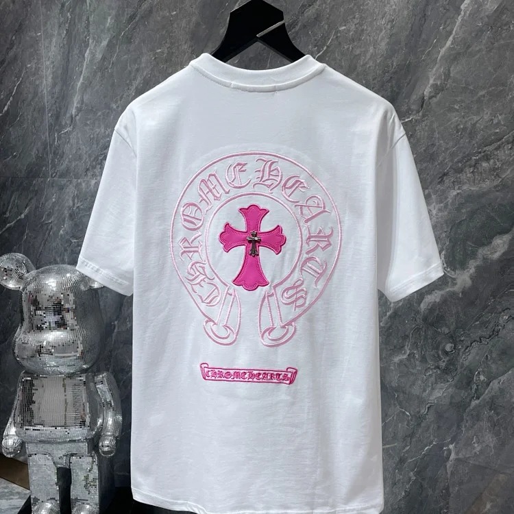 CH summer European and American street hip-hop short-sleeved series for men and women