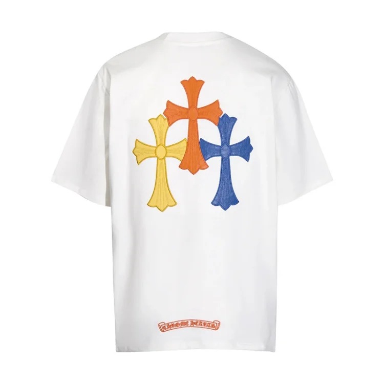 CH summer European and American street hip-hop short-sleeved series for men and women