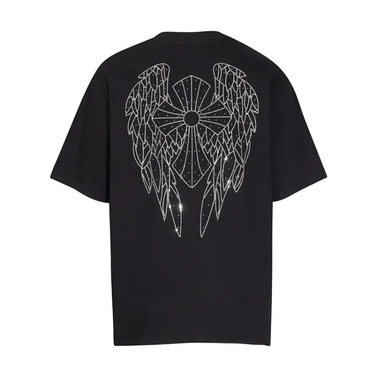 CH summer European and American street hip-hop short-sleeved series for men and women