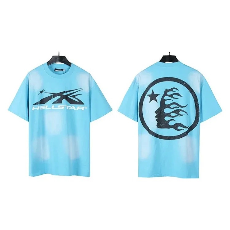 Printed casual loose couple short-sleeved shorts suit