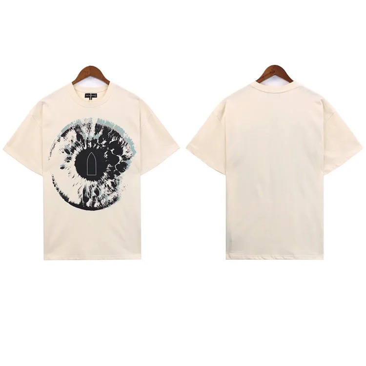 Washed printed loose mens short-sleeved t-shirt American top(pic9) Washed printed loose men's short-sleeved t-shirt American top