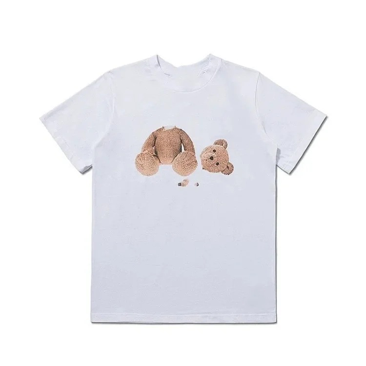 Palm Angels PA palm letter print round neck short-sleeved loose T-shirt