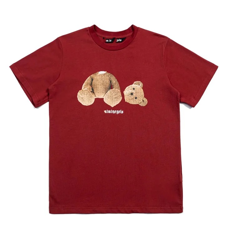 Palm Angels PA palm letter print round neck short-sleeved loose T-shirt