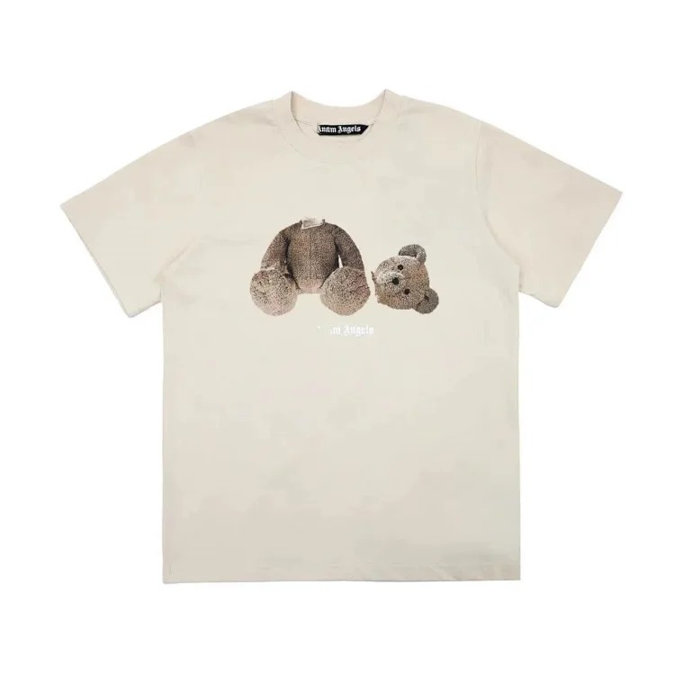 Palm Angels PA palm letter print round neck short-sleeved loose T-shirt