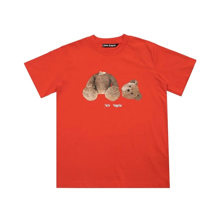Palm Angels PA palm letter print round neck short-sleeved loose T-shirt