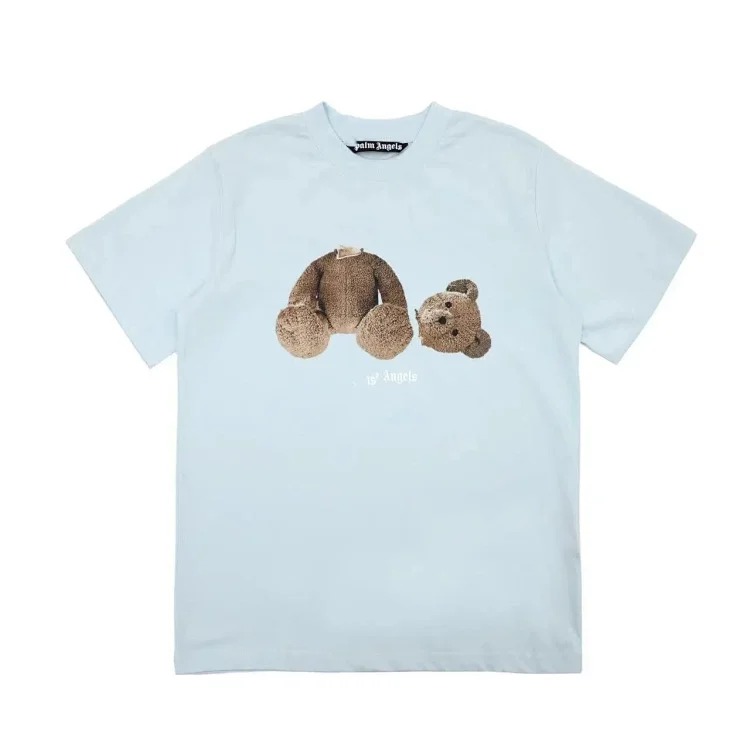 Palm Angels PA palm letter print round neck short-sleeved loose T-shirt