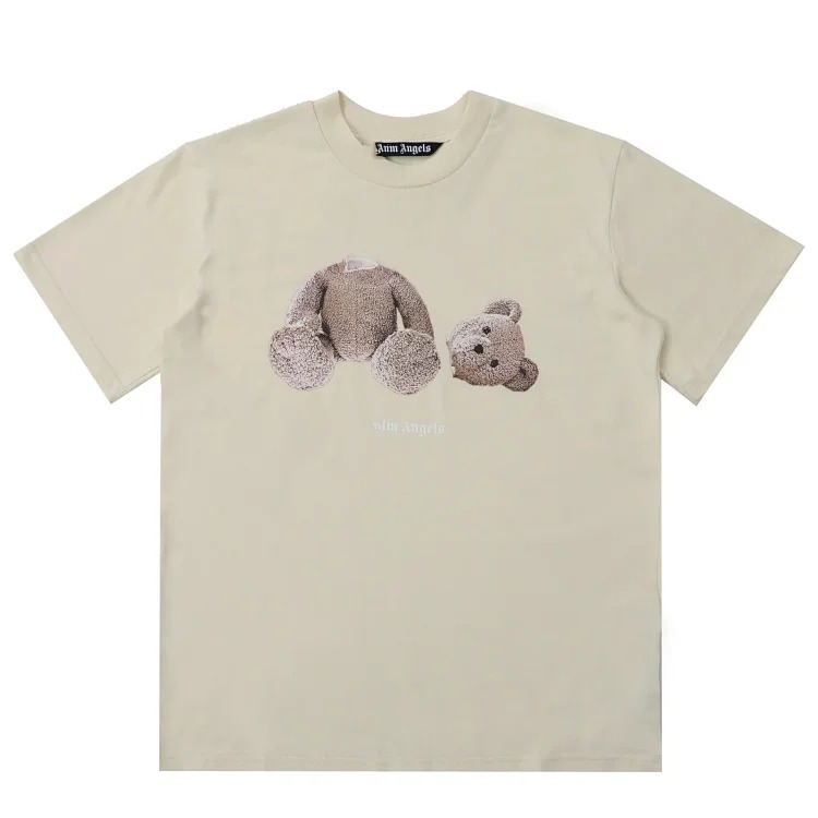 Palm Angels PA palm letter print round neck short-sleeved loose T-shirt