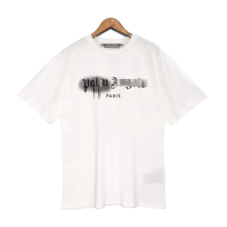Palm Angels PA palm letter print round neck short-sleeved loose T-shirt
